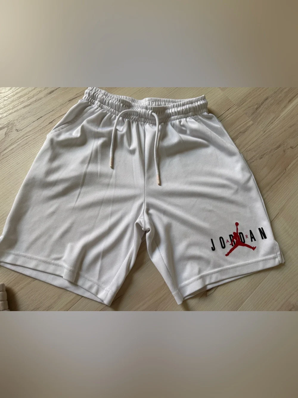 3 pack Nike and Jordan Athletic Shorts with Red Logo Accent-size Large boys